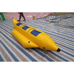 Funny Cheap Inflatable Boat Crazy Double Row Banana Boat Inflatable Banana Boat For Sale-3m