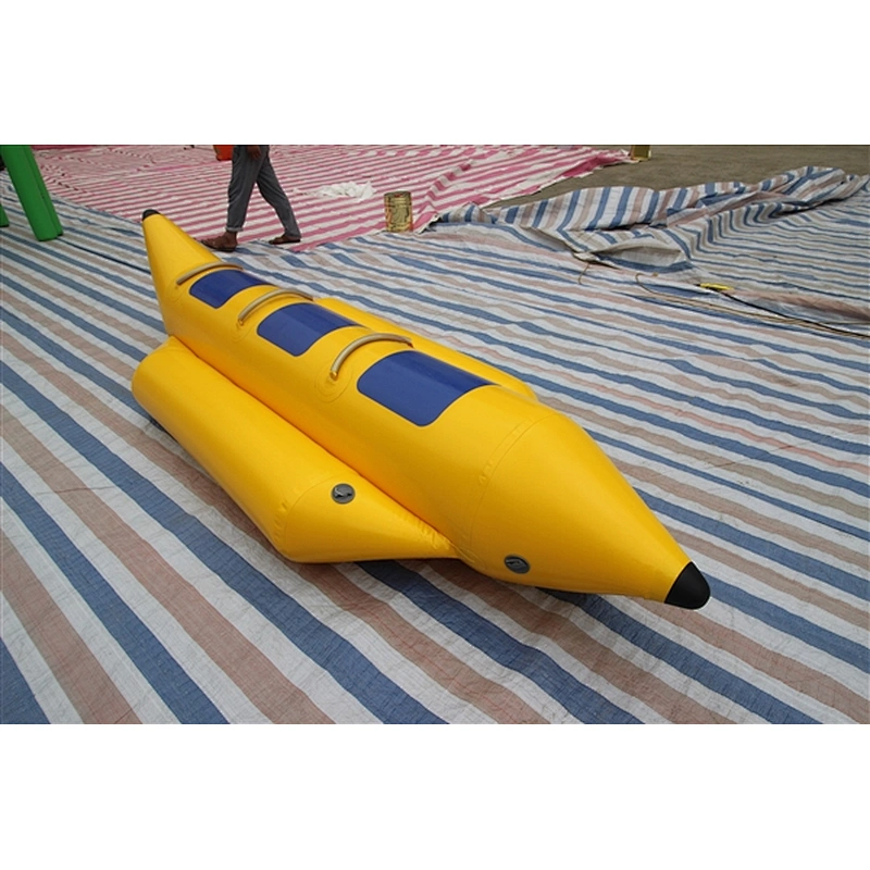 Funny Cheap Inflatable Boat Crazy Double Row Banana Boat Inflatable Banana Boat For Sale-3m