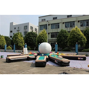 9 lands inflatable golf course inflatable sports-10x10m