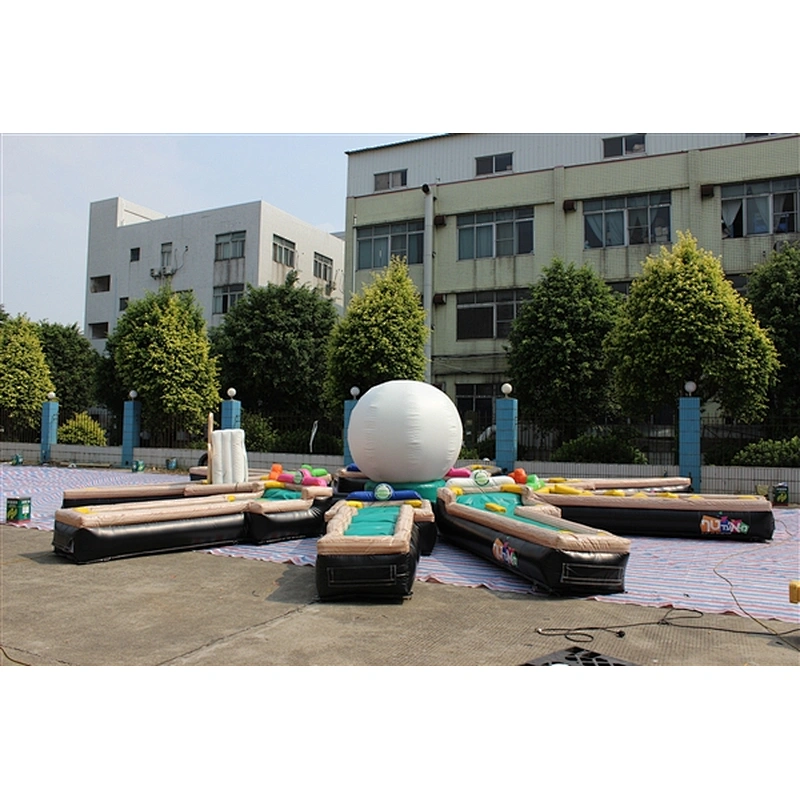 9 lands inflatable golf course inflatable sports-10x10m