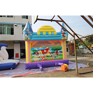 disney mickey inflatable castle jumping castle jumping bouncer  Inflatable Bouncer-4x5M