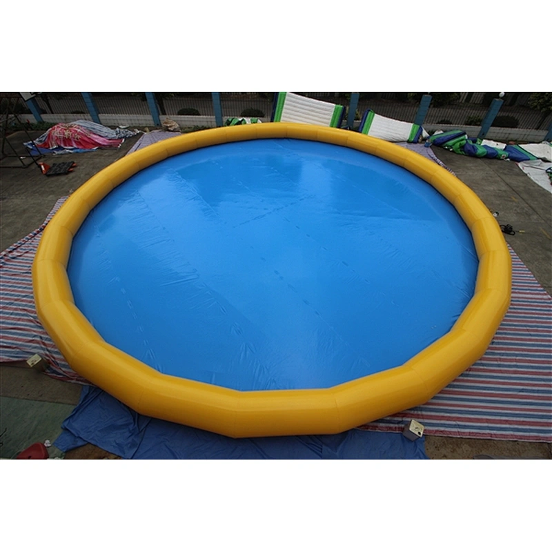 Customized Design Inflatable Swimming Pool Outdoor Sports Summer Pool for Sale-16x16x0.8M