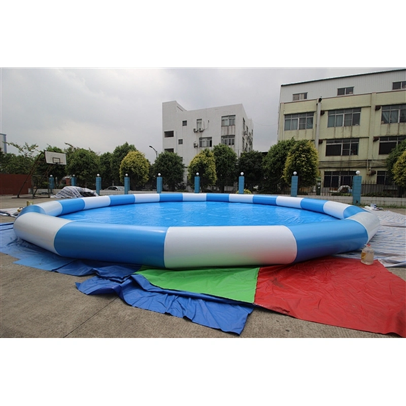 Customized Design Inflatable Swimming Pool Outdoor Sports Summer Pool for Sale-13x13x0.6m