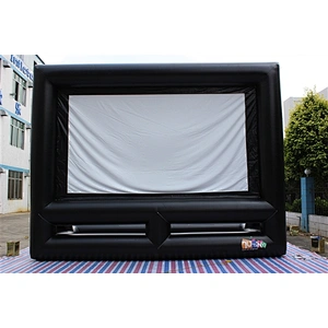commercial inflatable screen inflatable movie screen used inflatable movie screen-6x4.7m