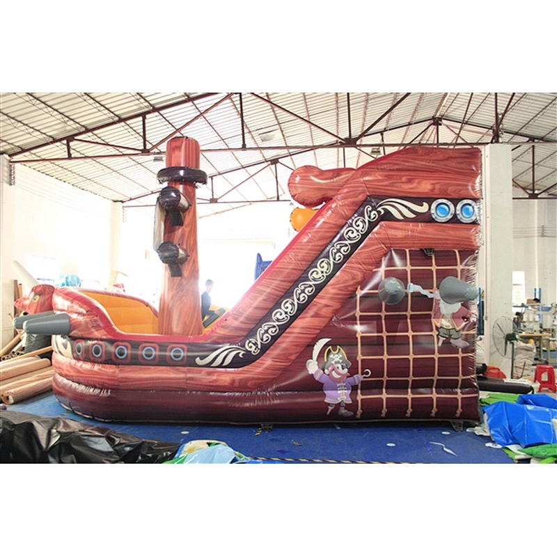 pirate boat pirate theme fun city inflatable amusement park-7x4M