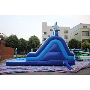 Newest Inflatable Water Slide Inflatable Slip Inflatable Water Slide For Kids-7x3x5m