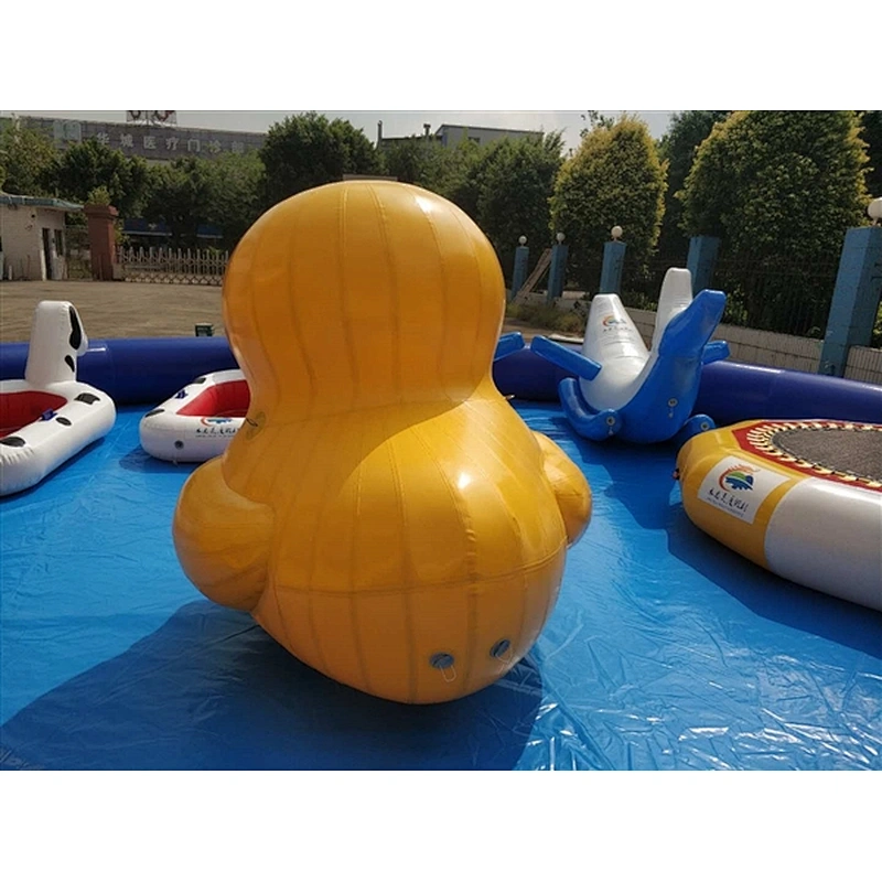 Airtight Giant Inflatable Promotion Duck Fake Duck Inflatable Rubber Duck for Advertisement-2m