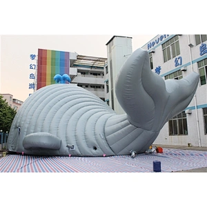giant inflatable whale inflatable tent large inflatable igloo tent for event-15.7x11x9m