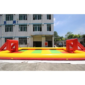 High Quality inflatable human table soccer inflatable soccer field inflatable sport games for sale-13x6x0.55M