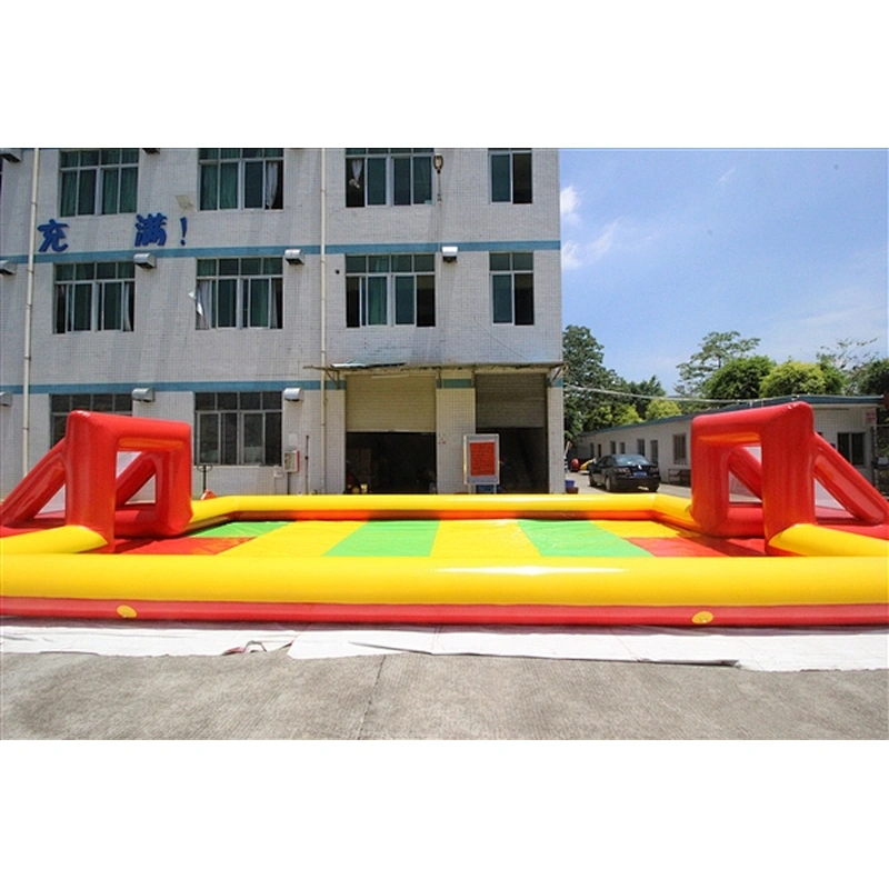 High Quality inflatable human table soccer inflatable soccer field inflatable sport games for sale-13x6x0.55M