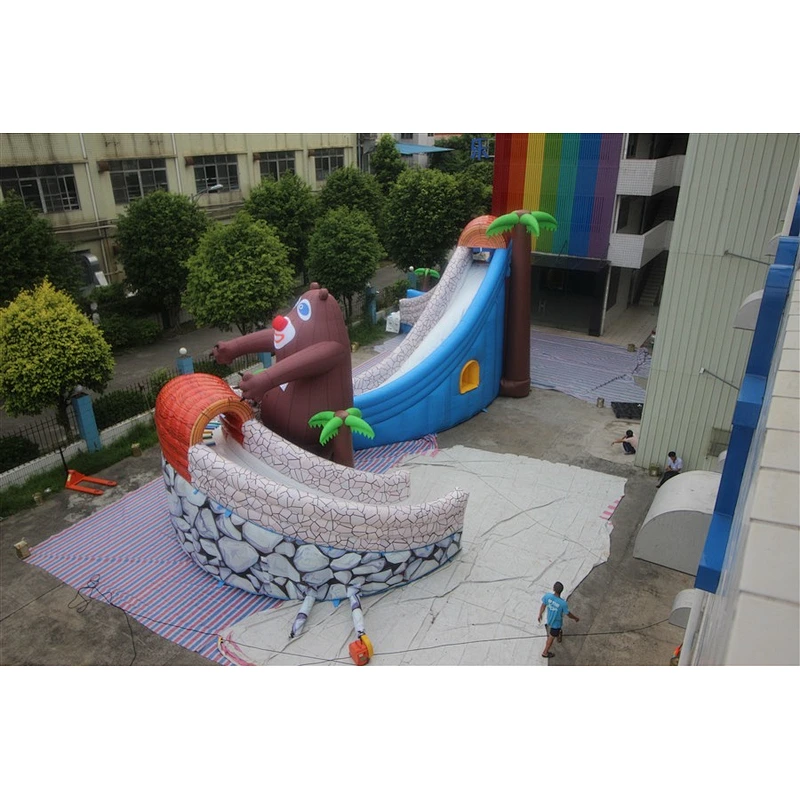 Water Slide For Adult Large Swimming Pool Water Park Pop For Sale-30x30x7m