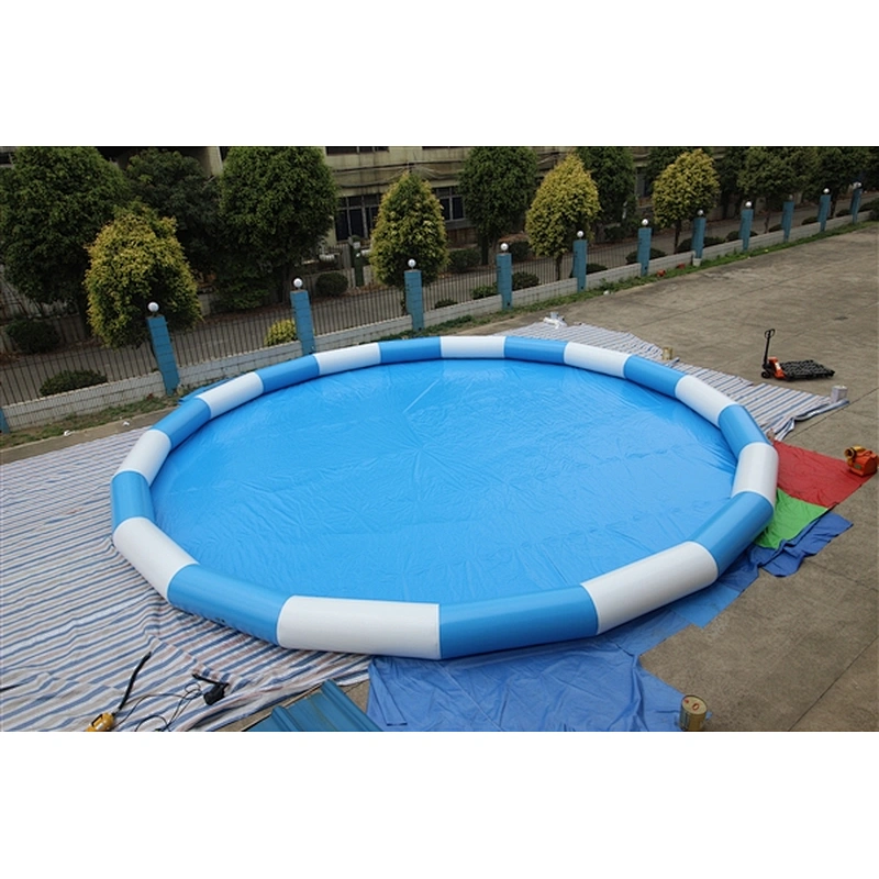 Customized Design Inflatable Swimming Pool Outdoor Sports Summer Pool for Sale-13x13x0.6m