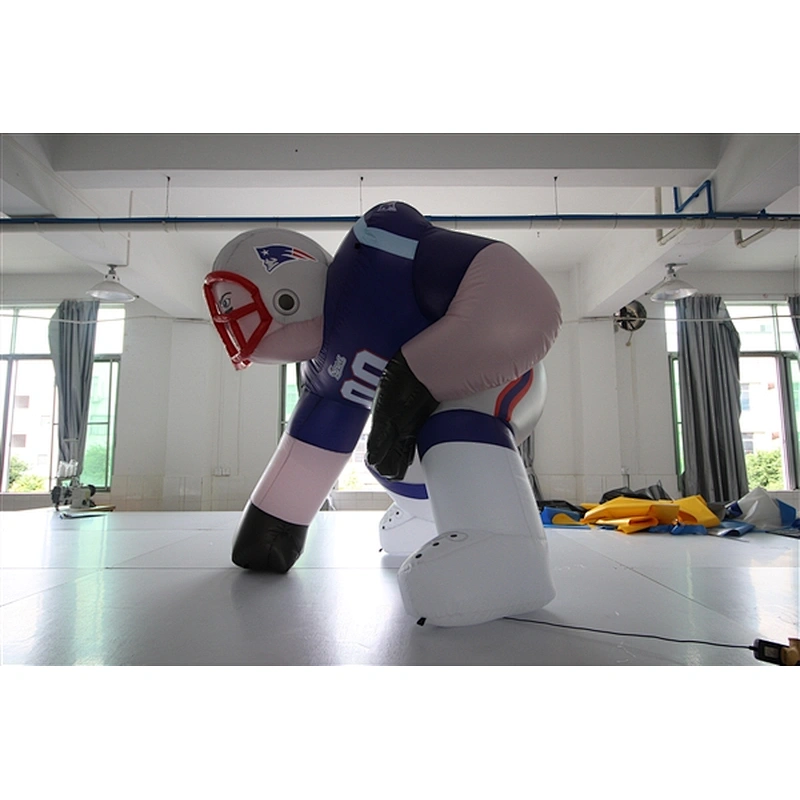 inflatable half-squatting Rugby player-1.5m