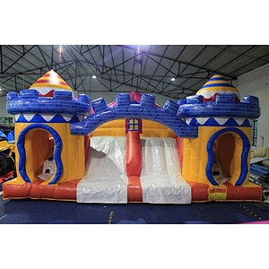 colorful crayon slide Inflatable Slide-6.75x3.2x3.4M