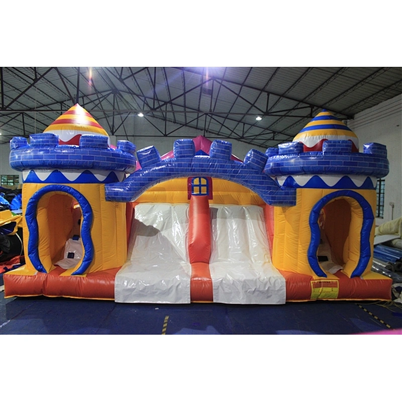 colorful crayon slide Inflatable Slide-6.75x3.2x3.4M