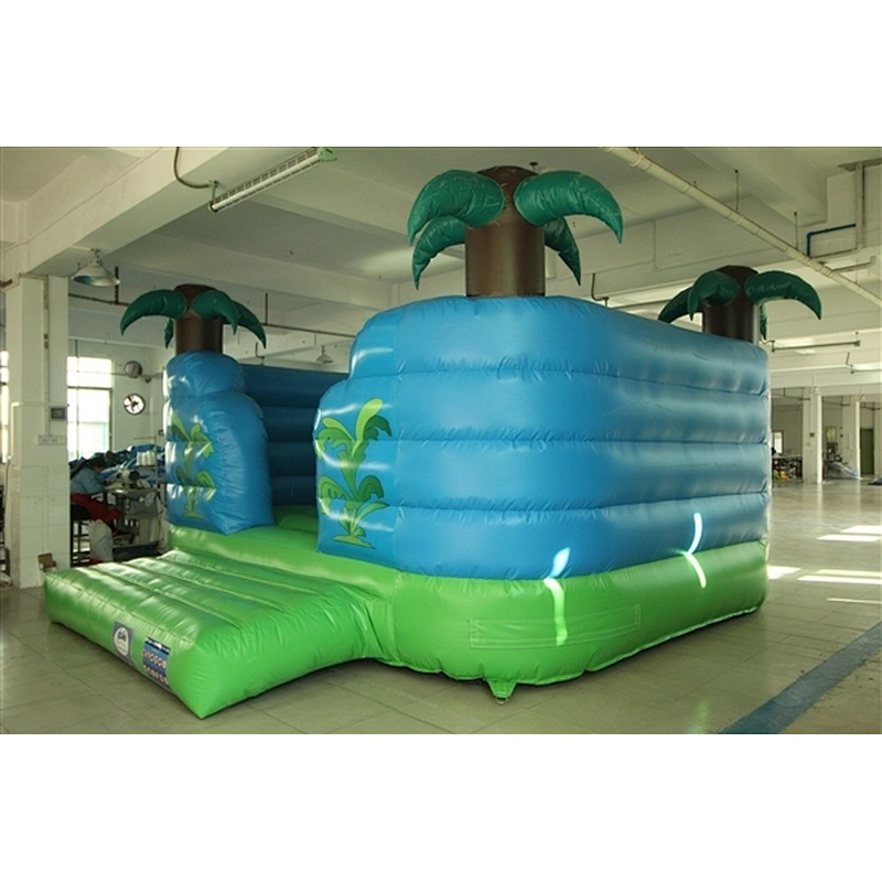 hawaii bouncer coconut tree tropical style inflatable jumping castle& Inflatable Bouncer-5x4x3M