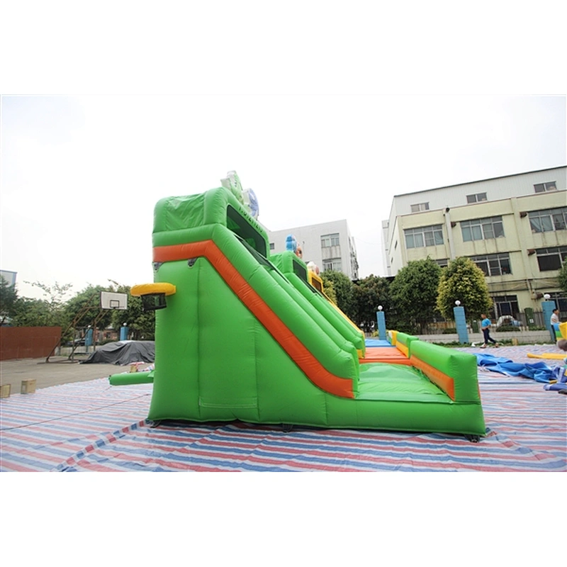 colorful slide basic slide Inflatable Slide-5x3x5.3M