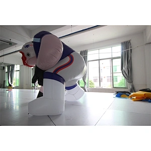 inflatable half-squatting Rugby player-1.5m