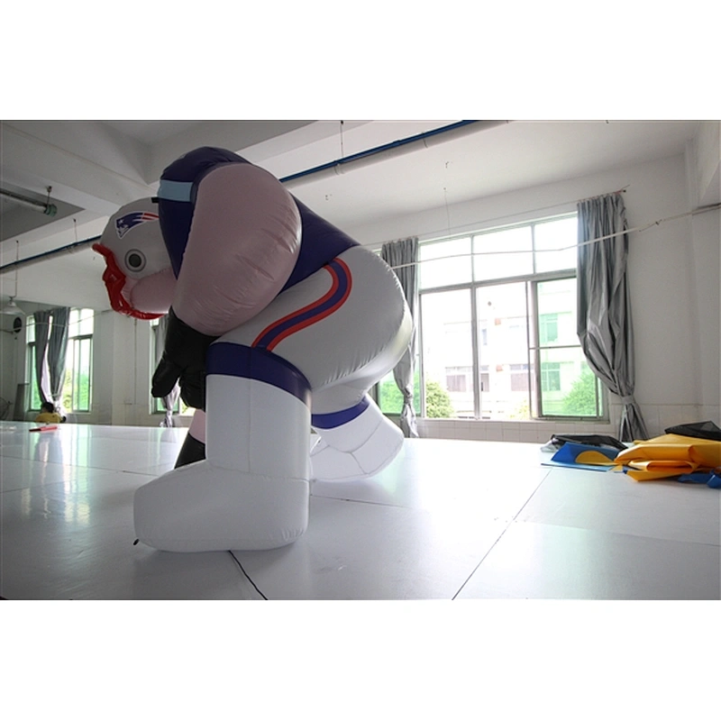 inflatable half-squatting Rugby player-1.5m