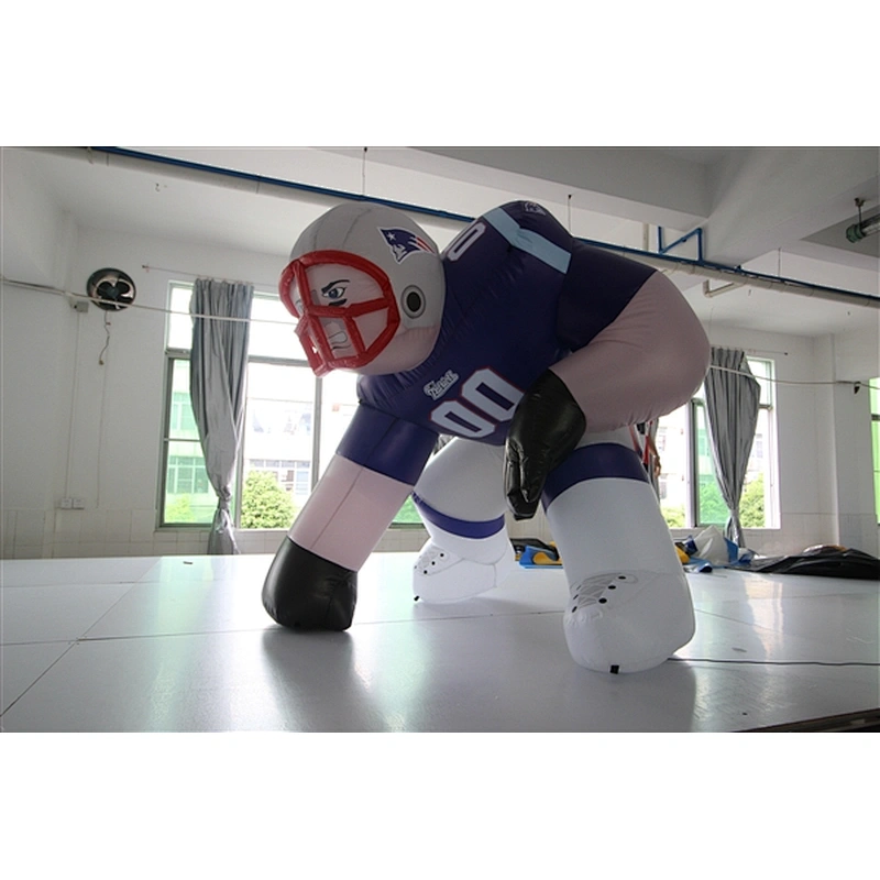 inflatable half-squatting Rugby player-1.5m