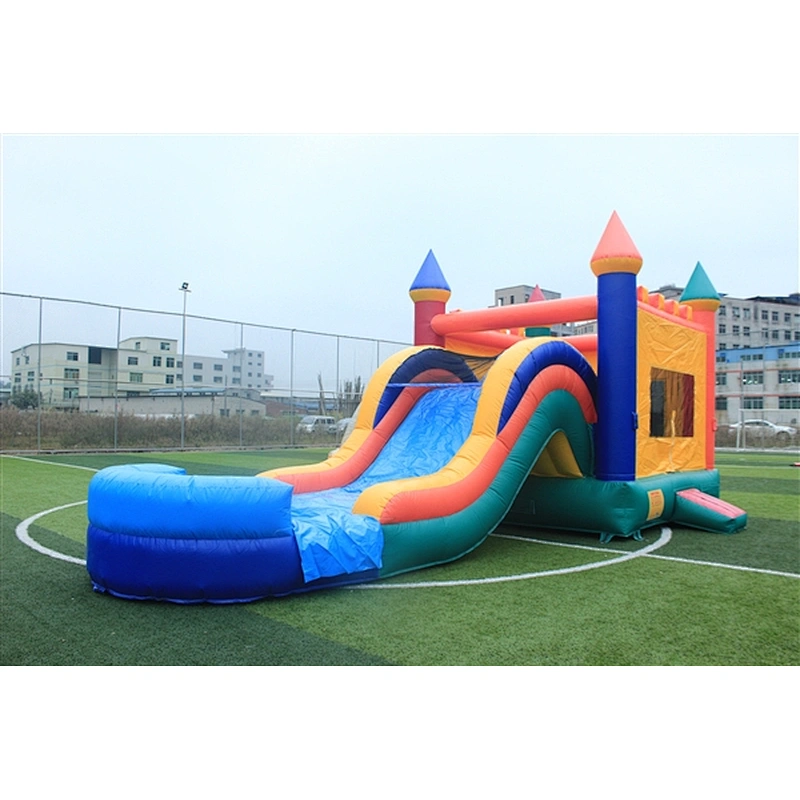 bouncer with slide jumping castle&basic castle&Inflatable Combo-9x3.5x4M