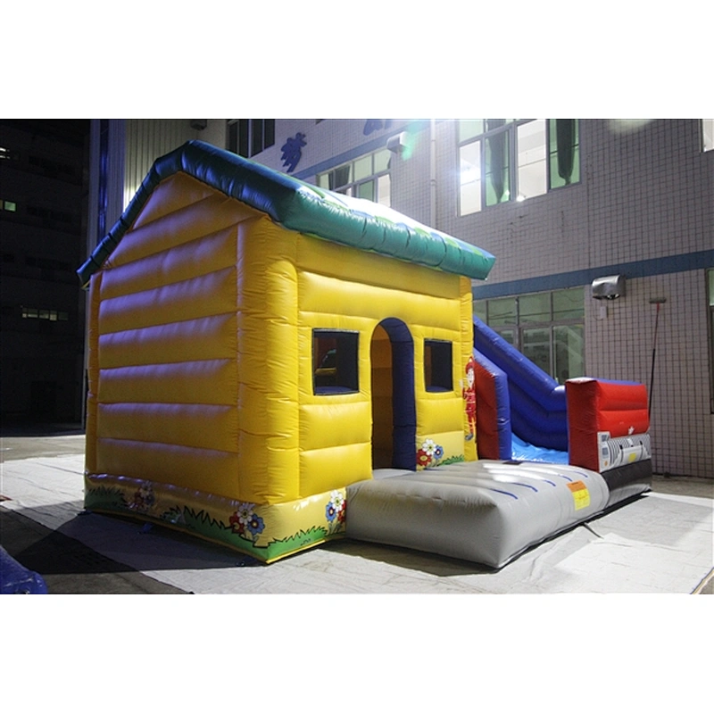 cabin house jumping castle jumping bouncer Inflatable Bouncer-6x5x4.5M