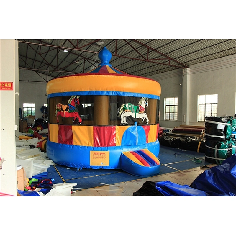 carousel Inflatable jumping castle jumping bouncer inflatable Bouncer-4x4x4M