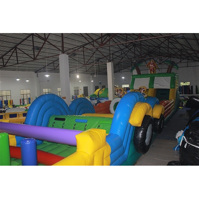 Briar Bear Logger Vick obstacle course inflatable inflatable obstacle inflatable obstacle course-20x4M