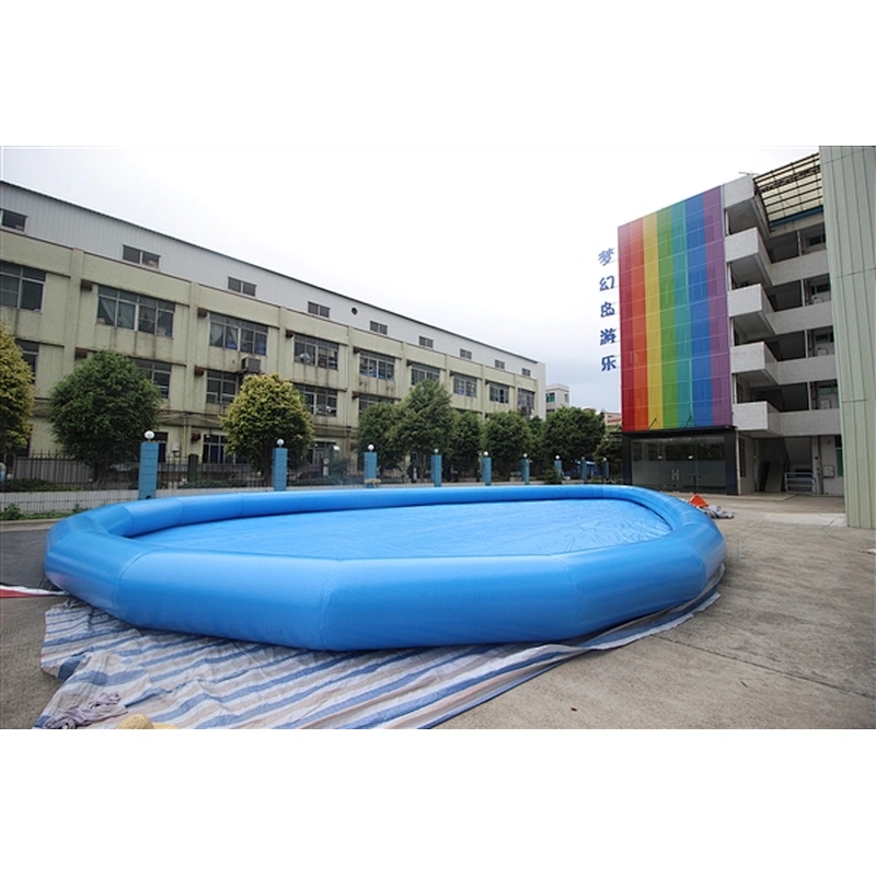 Customized Design Inflatable Swimming Pool Outdoor Sports Summer Pool for Sale-19x10x0.6m