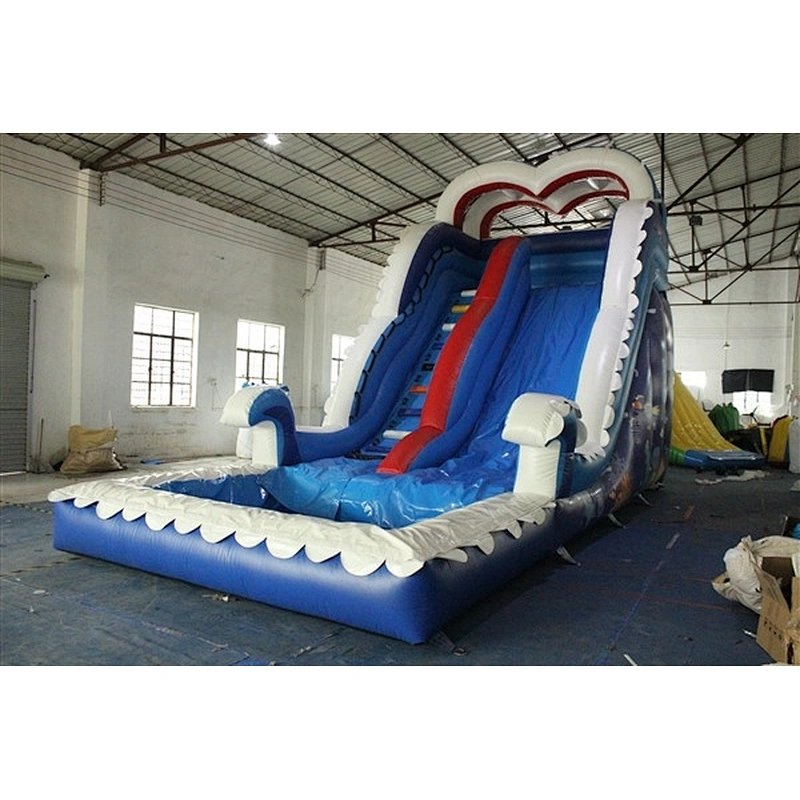 giant inflatable water slide for sale-8x3.5x5m