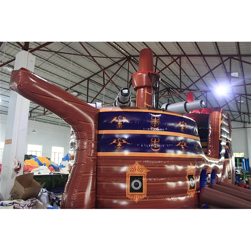 pirate boat pirate theme fun city inflatable amusement park-10.5x5.5x6M