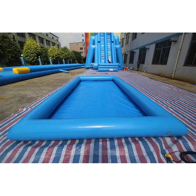 New design commercial inflatable swimming pool for sale-50x14x14m