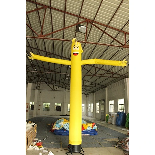 Cube Advertising Shape Sky Best Quality Inflatable Air Dancer-4m
