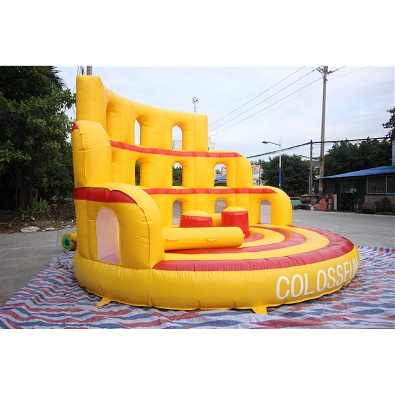 High Quality inflatable wipeout course for sale inflatable wipeout game-5.5x5x4M