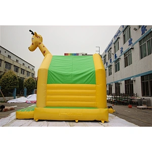 cute giraffe jumping castle jumping bouncer Inflatable Bouncer-4.7x4.7x5.8M
