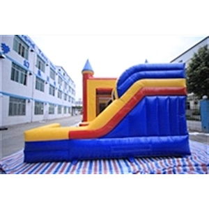 bouncer with slide jumping castle&basic castle&Inflatable Combo inflatable castle-5x4.8x4.5M