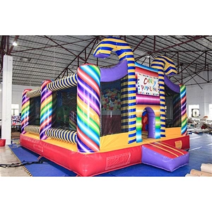 birthday candy candle inflatable jumping castle& Inflatable Bouncer-10x6x4.5M