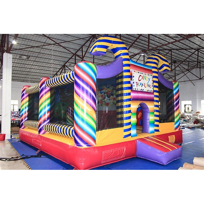 birthday candy candle inflatable jumping castle& Inflatable Bouncer-10x6x4.5M