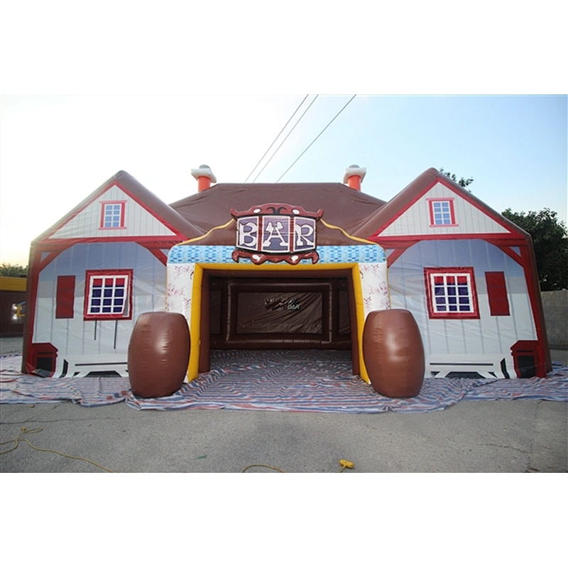 Hot Outdoor Inflatable Party Tent House Inflatable Bar Inflatable pub for sale-12x6m