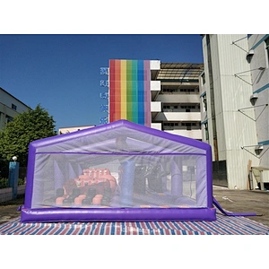 Small inflatable stage cover tent Inflatable advertising tent outdoor events inflatable tent-10x6x3M