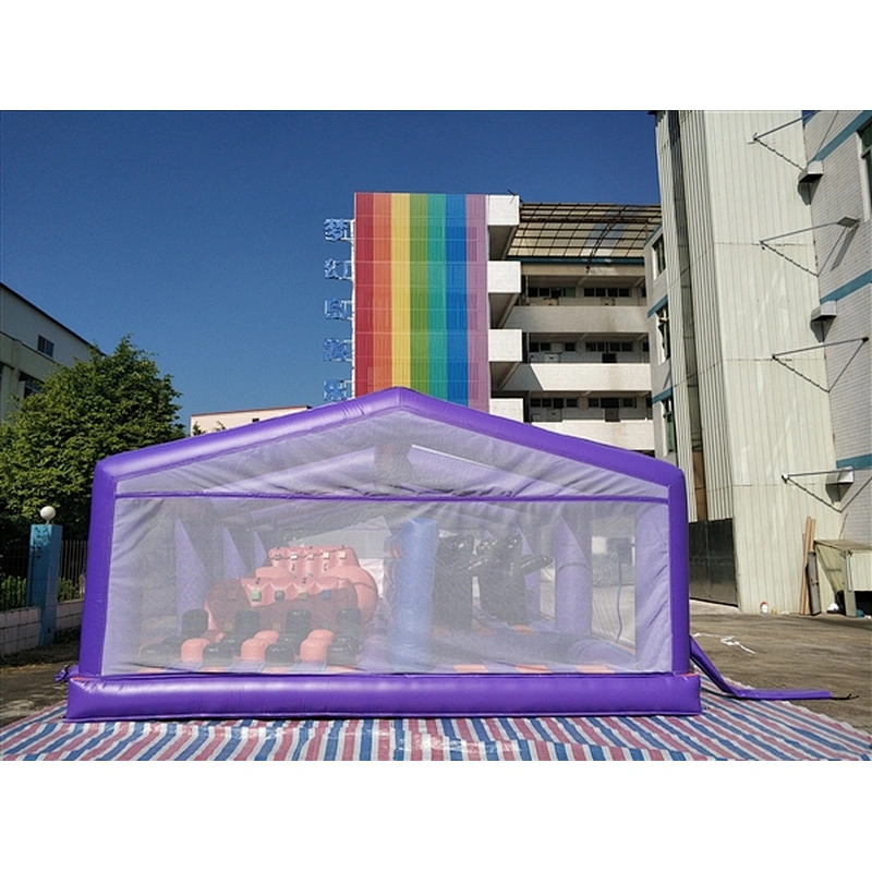 Small inflatable stage cover tent Inflatable advertising tent outdoor events inflatable tent-10x6x3M