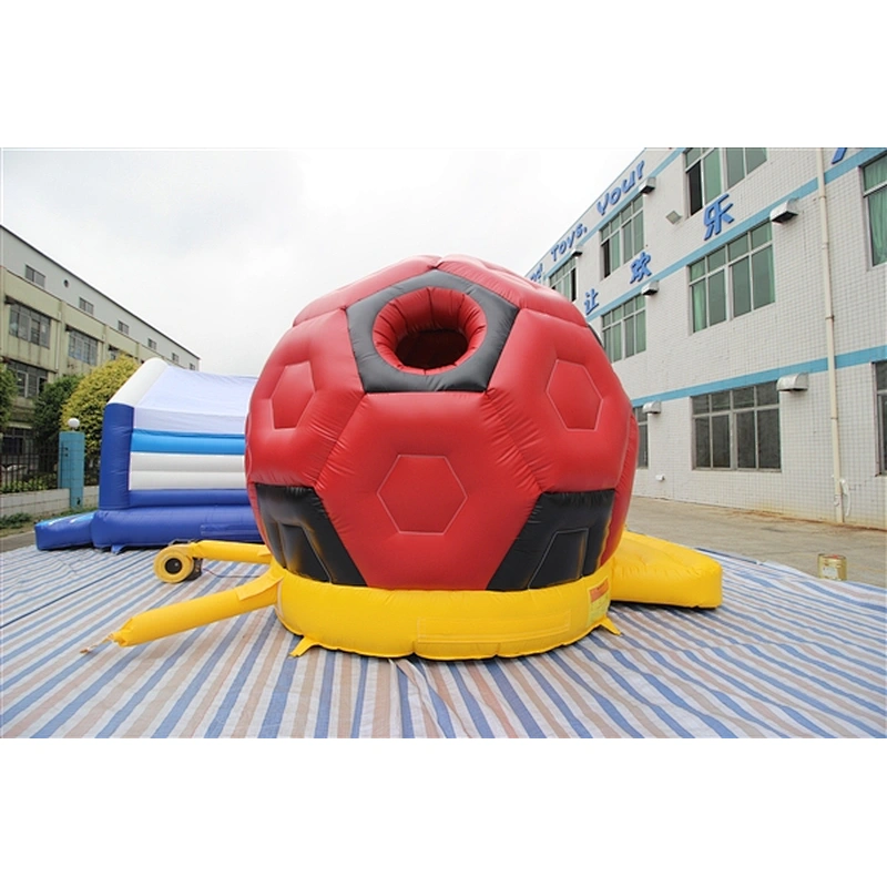 red soccer jumping castle jumping bouncer Inflatable Bouncer-4.5x4M