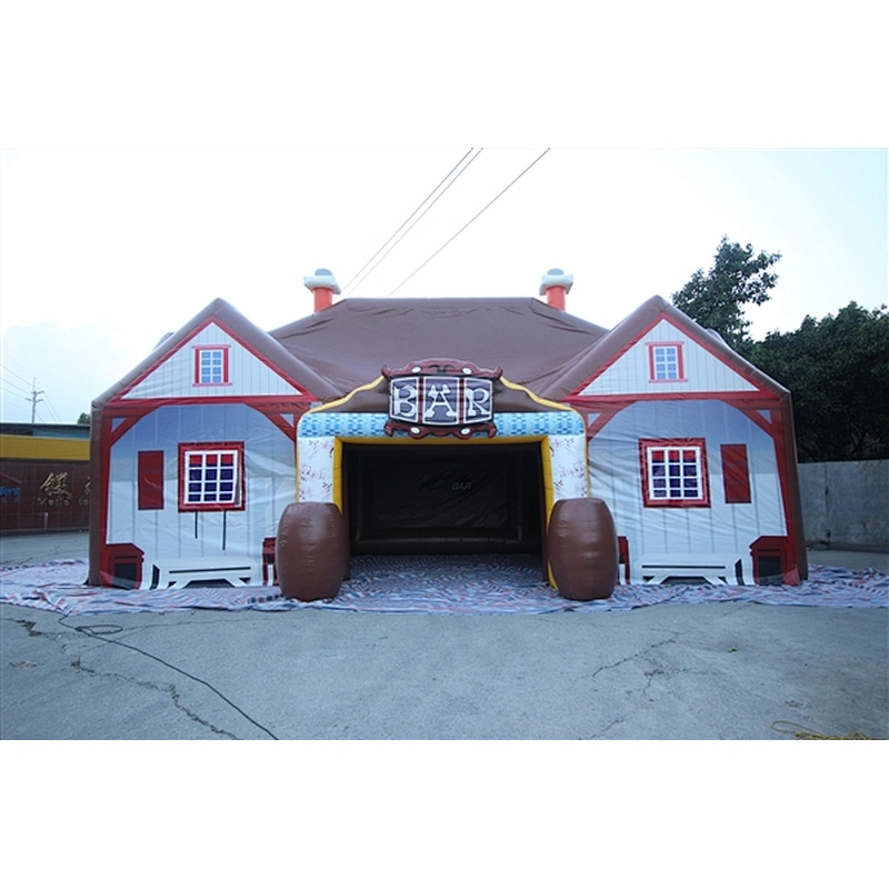 Hot Outdoor Inflatable Party Tent House Inflatable Bar Inflatable pub for sale-12x6m