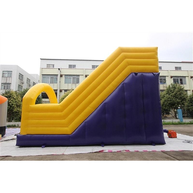 navy blue yellow basic slide Inflatable Slide-7x5x5M