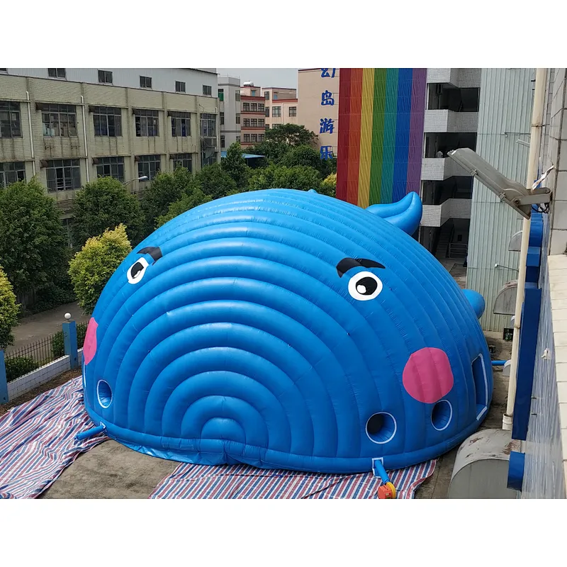 giant inflatable whale inflatable tent large inflatable igloo tent for event-30x16x6.7m