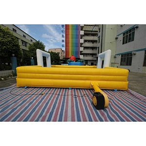 High Quality inflatable human table soccer inflatable soccer field inflatable sport games for sale-6x6x2.5m