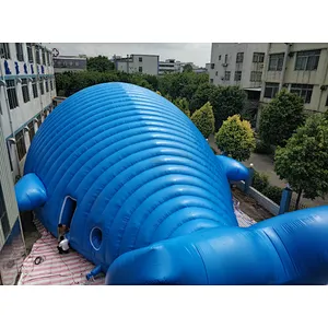 giant inflatable whale inflatable tent large inflatable igloo tent for event-30x16x6.7m