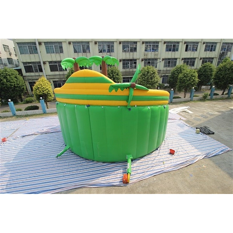 inflatable water slide with crocodile-23x22x6.5M