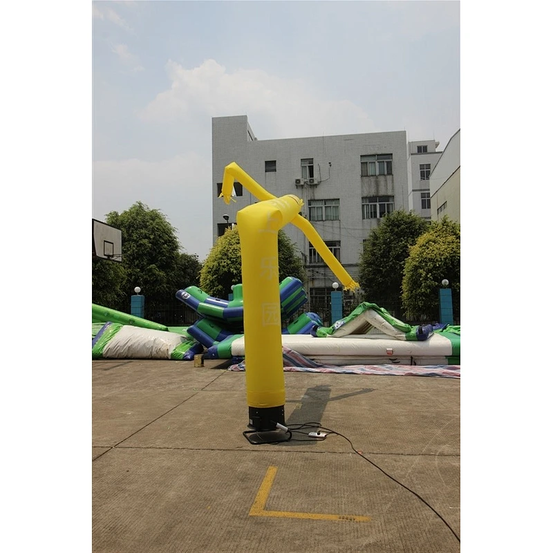 Cube Advertising Shape Sky Best Quality Inflatable Air Dancer-6m