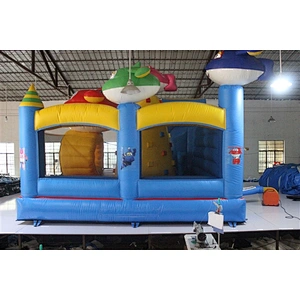 doggie doggy fun city inflatable amusement park-5x7m